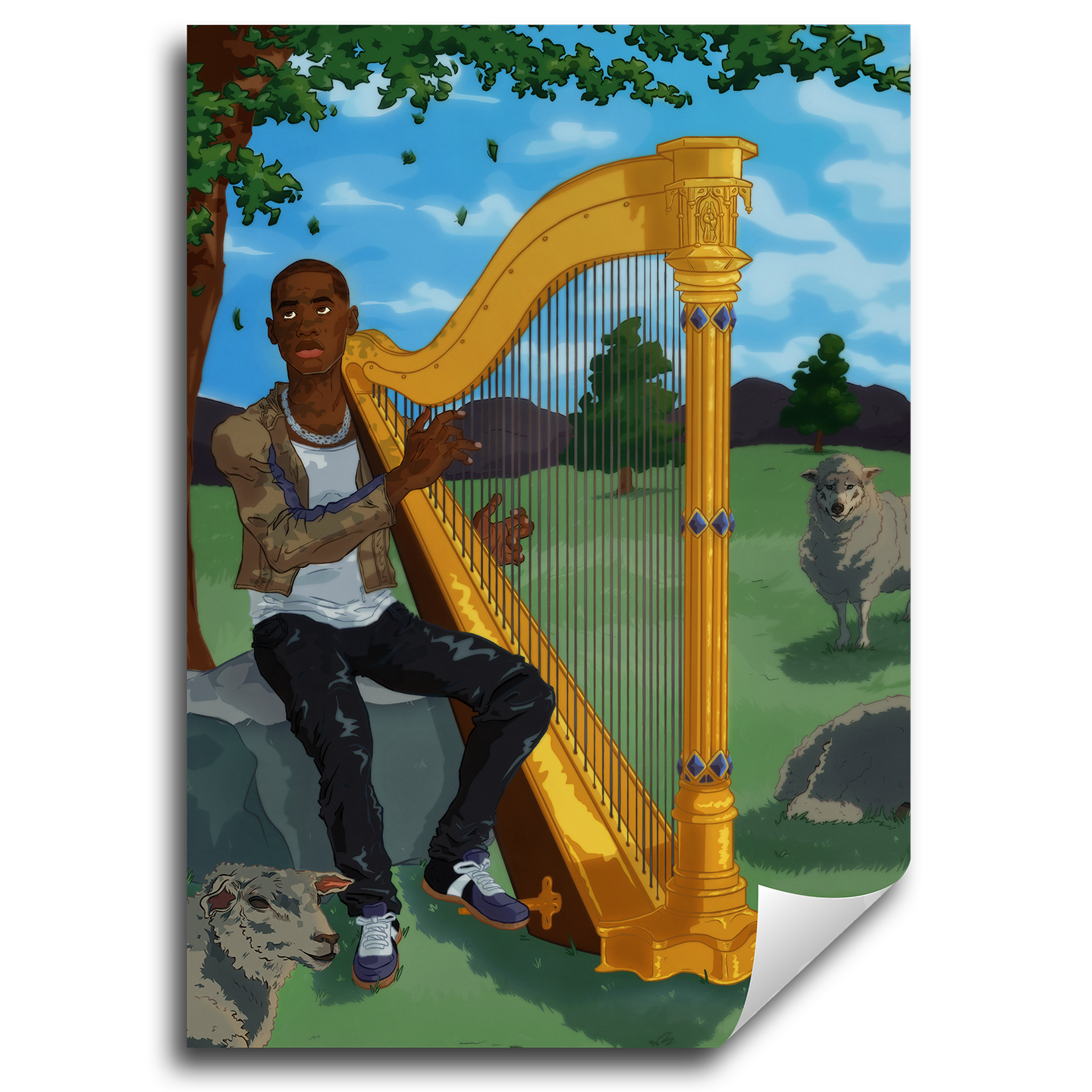 THE BOY WHO PLAYED THE HARP
